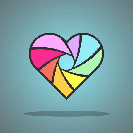 Camera shutter Clipart Vector, Photographer Clipart, Camera shutter Icon, Camera shutter Vector, Photographer Icon, World Photography, World Photography Day, Photographer Logoのイラスト素材