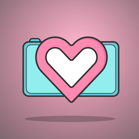 Camera Clipart Vector, Photographer Clipart, Camera Icon, Colorful Camera Vector,  Camera Vector, Photographer Icon, World Photography, World Photography Day, Photographer Clipartのイラスト素材