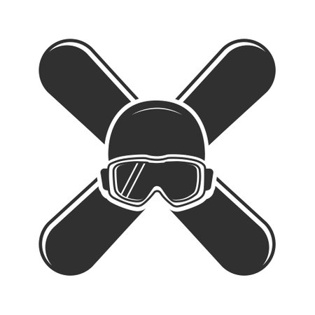 Snowboarding Vector Illustration, Snowboard Typography, Winter Sports, Extreme Snowboarder Graphic Design, Snowboarding Vector Artwork, Adventurous Snowboarder Silhouette, Vibrantのイラスト素材