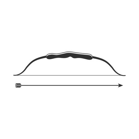 Archery Vector Illustration, Archery Target Vector Set, Arrow Vector, Bow Vector, Archery Bow and Arrow Designs, Modern Archery Equipment Vector Collection, Archery Monogramのイラスト素材