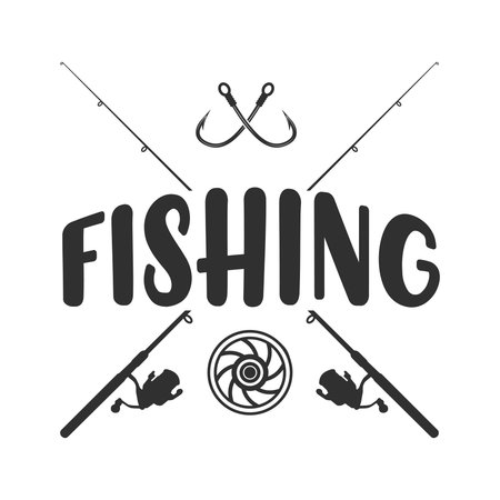 Stylish Fishing Typography, Creative Fishing Design, Fishing Enthusiast's Tee, Unique Fishing Typography Shirt, Trendy Typography for Anglers, Graphic Tee Design, Vintage-Inspiredのイラスト素材
