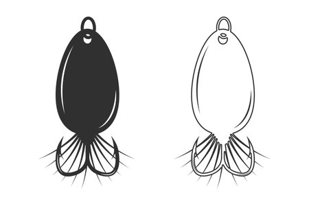 Fishing Hook Vector, Fishhook silhouette, Fishing Hook Set, Premium Quality Fishing Hook Vector, Fishing Hook Graphics, Stylish Fishing Hook, illustration, Classic Fishing Hooksのイラスト素材