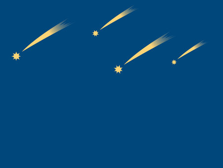 Star vector icon illustration design template
 Comet and stars