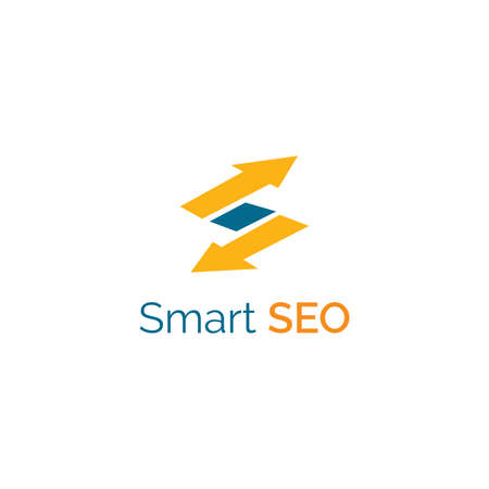 Smart SEO logo design templateのイラスト素材