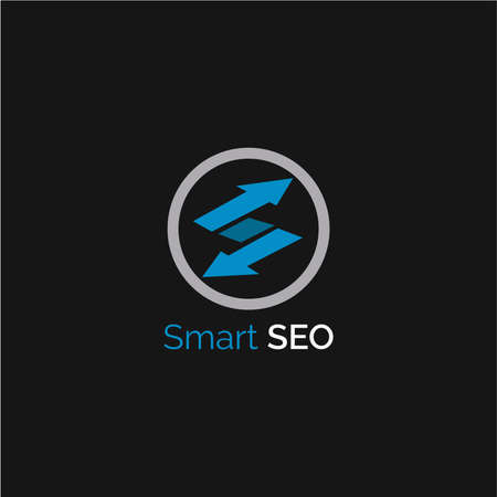 Smart SEO logo design templateのイラスト素材