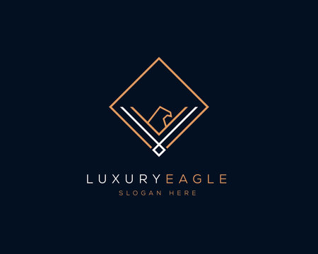 Luxury logo design template. Elegant luxury logo design vector.のイラスト素材