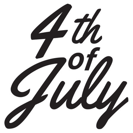 4th of July - Independence Day of the United States of Americaのイラスト素材
