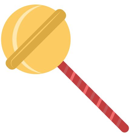 Lollipop Isolated Vector Icon which can easily modify or editのイラスト素材