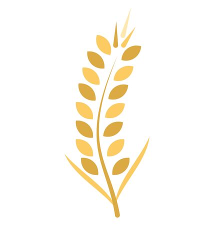 Wheat Ear Isolated Vector Icon which can easily modify or editのイラスト素材