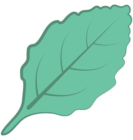 Leaf Isolated Vector Icon which can easily modify or editのイラスト素材