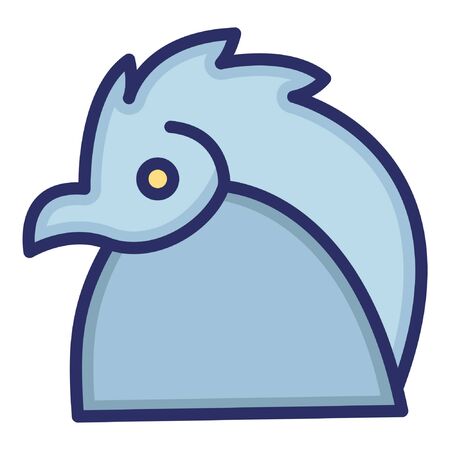 Eagle  Isolated Vector Icon which can be easily modified or edited as you wantのイラスト素材