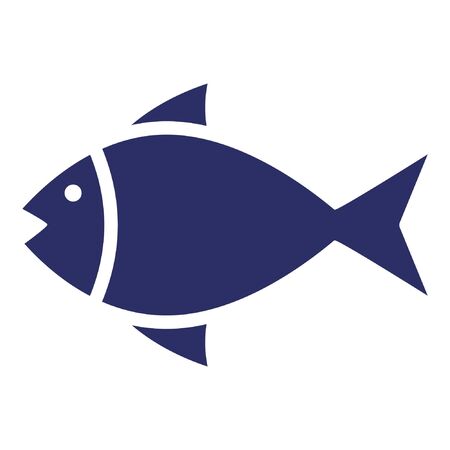 FishIsolated Vector Icon which can be easily modified or editedのイラスト素材