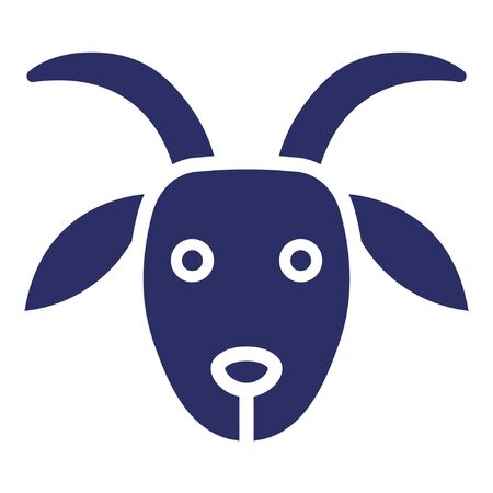 Goat  Isolated Vector Icon which can be easily modified or editedのイラスト素材