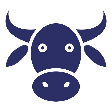 Buffalo  Isolated Vector Icon which can be easily modified or editedのイラスト素材