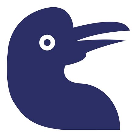 Duck  Isolated Vector Icon which can be easily modified or editedのイラスト素材