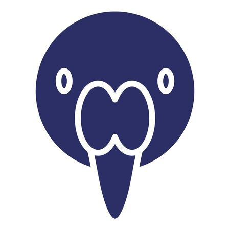 Bear  Isolated Vector Iconのイラスト素材