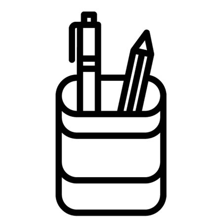 school case vector iconのイラスト素材