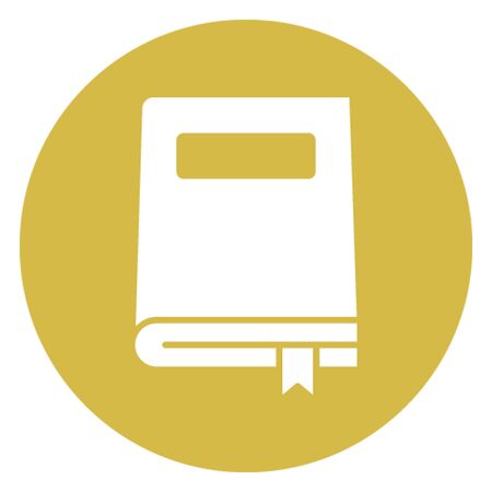 Book, knowledge isolated Vector icon which can easily modify or editのイラスト素材