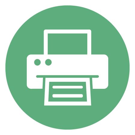 Facsimile, fax isolated vector icon which can easily modify or editのイラスト素材