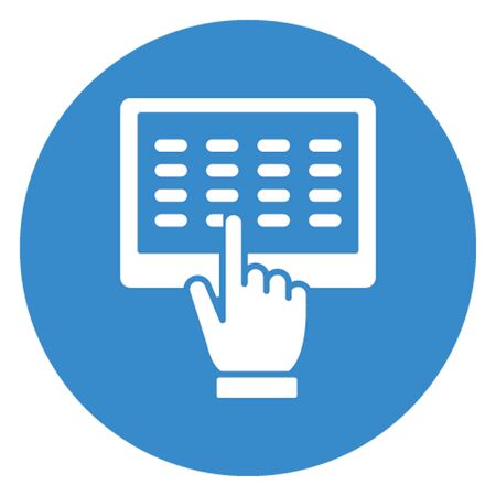 Computer engineering vector icon which can easily modifyのイラスト素材
