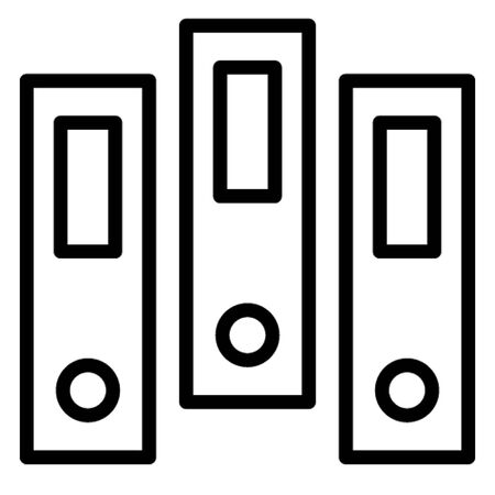Archives vector icon which can easily modify or editのイラスト素材