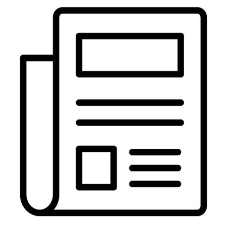 Business document vector icon which can easily modify or editのイラスト素材