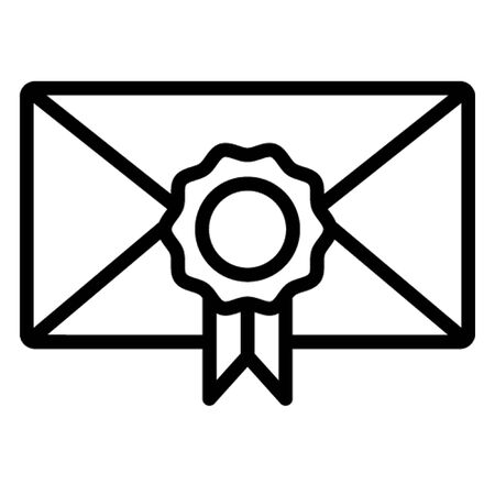 Achievement vector icon which can easily modify or editのイラスト素材
