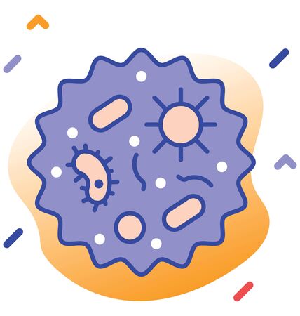 Coronavirus, Corona, Covid-19  vector iconのイラスト素材