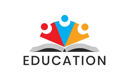 Flat educational icons for applications and websitesのイラスト素材