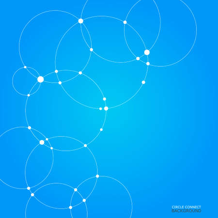 Structure molecule and communication science designのイラスト素材