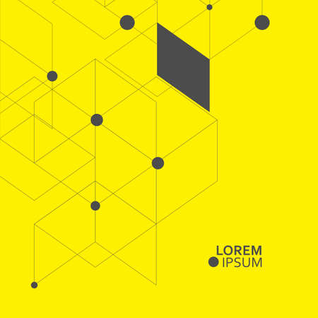 Abstract Geometric backdrop.のイラスト素材