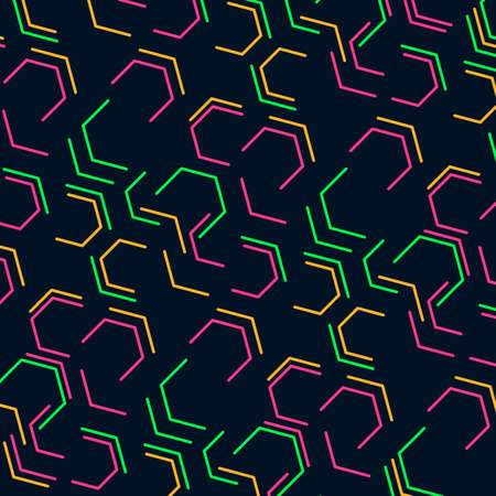 Vector abstract hexagon shapes background.のイラスト素材