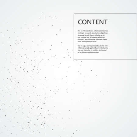 Science abstract network with connections dots and linesのイラスト素材