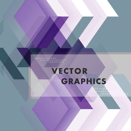 Abstract pattern geometric shapes with squares and rhombuses. Vector graphics background.のイラスト素材