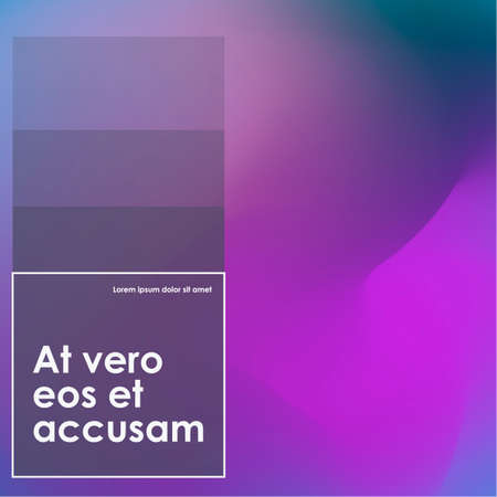 Nature wave background. Modern pattern with floating colors. Vector Illustrationのイラスト素材