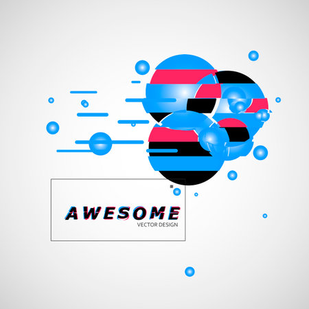 Modern molecules. Chemical laboratory research. Abstract technology backgroundのイラスト素材