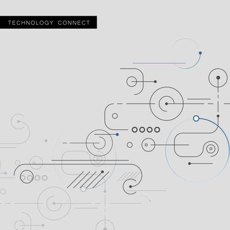 Cover brochure geometric data. Document concept. Modern minimal style. Business card. Business abstract presentation concept. Minimal posterのイラスト素材