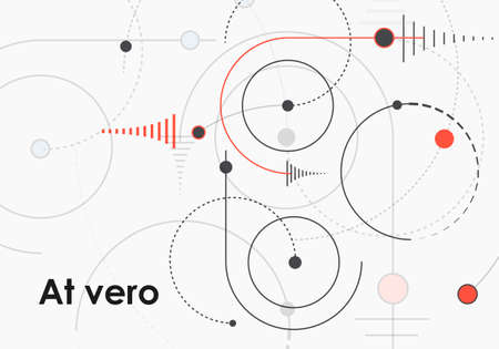 Abstract circles vector group concept. Modern design for presentation
