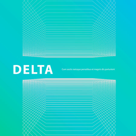 Geometric hexagonal pattern background. Vector modern design on banner sizeのイラスト素材