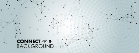 Template for web design. Digital technology. Communication concept. Biology, science background. Information technologyのイラスト素材