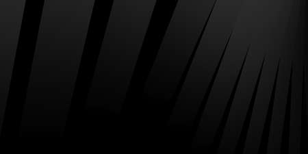 Black abstract texture and background for 3D paper dark art style can be used in cover design, book design, poster, cd cover, flyer, website backgrounds or advertising, 3D illustrationの写真素材