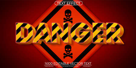 Editable Text Effectのイラスト素材