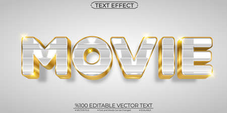 Vector Text Effectのイラスト素材