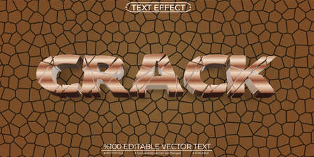 Vector Text Effectのイラスト素材