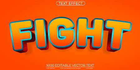 Vector Text Effectのイラスト素材