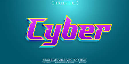 Editable and Scable Text Effectのイラスト素材