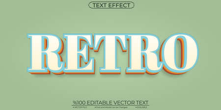 Editable and Scable Text Effectのイラスト素材