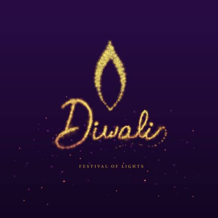 Festival of lights - Diwaliのイラスト素材