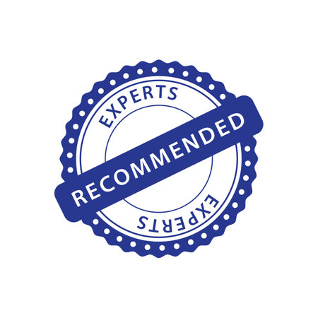 experts recommended stamp vector designのイラスト素材