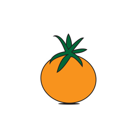 Orange icon on background for graphic and web design. Creative illustration concept symbol for web or mobile appのイラスト素材